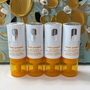 New Clinique Fresh Pressed Daily Booster Vitamin C